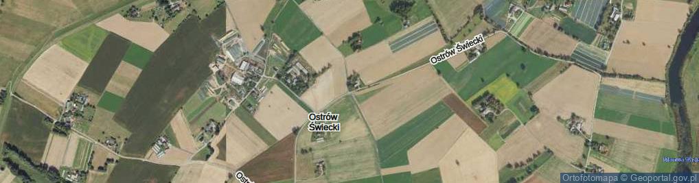 Zdjęcie satelitarne Ostrów Świecki ul.